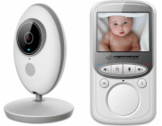 Esperanza EHM003 LCD Baby Monitor 2.4  White