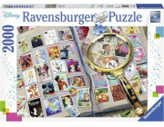 Puzzle 2000 dílků Kolekce poštovních známek