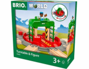Točna lokomotivy BRIO World s ovládacím můstkem, vlak