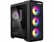 Zalman skříň M3 Plus RGB / Mini tower / Micro ATX / USB 3.0 / 2x USB 2.0 / RGB / průhledná bočnice
