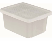 CURVER Essentials Úložný box s víkem Průsvitná 16l