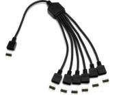 EK-D-RGB 6-cestný rozbočovací kabel, Y-kabel