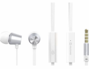 Swissten Sluchátka Earbuds Dynamic Ys500 Stříbrno/Bílé