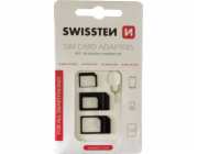 Swissten sim adaptér 4in1
