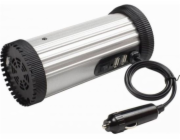 Gembird EG-PWC150-01 zdroj/transformátor Auto 150 W Černá, Šedá