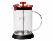 Konvička na čaj a kávu French Press 350 ml  Burgundy Metallic Line BH-1496