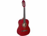 Stagg C 430 M červená klasická kytara 3/4, 
