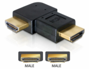Delock adaptér HDMI A samec/samec, pravoúhlý, vpravo