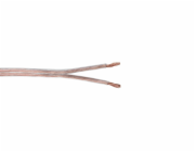 Omnitronic reproduktorový kabel 2x 2,5 mm, transparentní, 100 m, cena/m