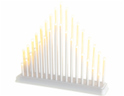 Svícen Retlux RXL 403 bílý 33 LED WW