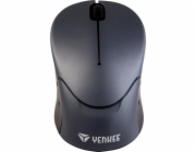 Myš Yenkee YMS 4010SG Valletta mini, optická, bezdrátová, 1200DPI, černá
