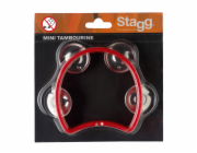Stagg TAB-MINI/RD, mini tamburína červená
