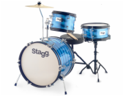Stagg TIM JR 3/16B BL, dětská bicí sada, modrá