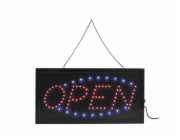 LED cedule "OPEN"