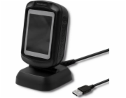 Qoltec 50864 Stacionární čtečka 1D a 2D kódů | USB