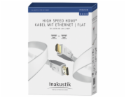 in-akustik Premium HDMI Kabel s Ethernet Flat 8,0 m