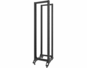 LANBERG OTEVŘENÝ RACK 19" 42U 600X800 ČERNÝ  V2