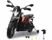 JAMARA Aprilia Dorsoduro 900 - Batteriebetrieben - Motorrad - Junge - 3 Jahr(e) - 2 Rad/Räder - černá - Rot - Weiß
