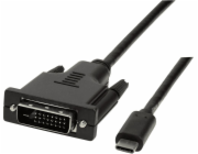 Kabel LogiLink USB-C - DVI 1,8 m USB