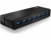 Lindy 7 Port USB 3.0, USB-Hub 43228
