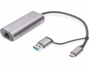 Adapter DN-3028, USB-C 3.2 > Gigabit 2,5 Gbps