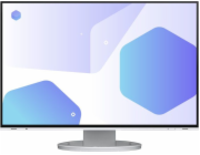 EIZO 24" EV2485-WT, 1920 x 1200, IPS,16:10, 5ms, 350 cd/m2, 1000:1, DP/HDMI/USB-C, bílý