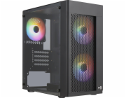 Hexform TG FRGB USB 3.0 Mini Tower černé pouzdro