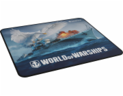Herní podložka pod myš Genesis CARBON 500 WoW, M 30x25cm (NPG-1738) Herní podložka pod myš Genesis CARBON 500 WORLD of WARSHIPS, M 30x25cm