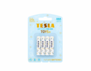 TESLA - baterie AAA TOYS BOY, 4ks, LR03