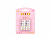 TESLA - baterie AAA TOYS GIRL, 4ks, LR03