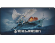 Herní podložka pod myš Genesis CARBON 500 WoW, MAXI 90x45cm (NPG-1739) Herní podložka pod myš Genesis CARBON 500 WORLD of WARSHIPS, MAXI 90x45cm