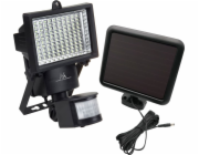 Solární LED reflektor s detektorem pohybu Maclean Energy IP44, 6W, 360lm, 6000K studená bílá, baterie Li-ion 2400 mAh, 5,5V DC MCE442