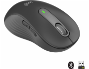 Logitech myš Signature M650 Large/optická/bezdrátová/400-2000dpi/5 tlačítek/logitech bolt/grafitová/pro leváky