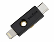 YubiKey 5Ci - USB-C + Lightning, klíč/token s vícefaktorovou autentizaci, podpora OpenPGP a Smart Card (2FA)
