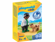 Veterinář s pejskem Playmobil, 1.2.3, 2 dílky