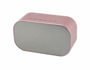 Akai ABTS-S2GD radio Clock Digital Pink
