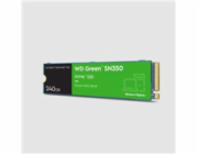 WD Green SN350 NVMe SSD WDS240G2G0C-00AJM0 - SSD - 240 GB - interní - M.2 2280 - PCIe 3.0 x4 (NVMe)