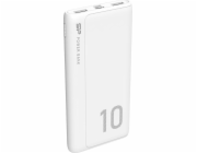 SILICON POWER GP15 Powerbank Externí baterie 10000 mAh 2x USB 2.1A (SP10KMAPBKGP150W) Bílá