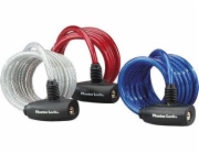 Master Lock  8127EURTRI 8mm spirálový kabel.zámek sada 3ks. 8127EURTRI