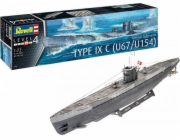 Revell Plastikový model německé ponorky Typ IX C U67 / U154