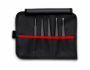 KNIPEX Kunststoffpinzetten-Set, ESD 5tlg