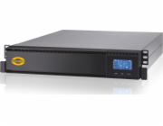 Orvaldi V2000 on-line 2U LCD uninterruptible power supply (UPS) Double-conversion (Online) 2 kVA 1600 W
