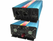 Napěťový měnič Carspa P2000UR-12 12V/230V+USB 2000W,čistá sinusovka 