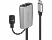 Aktivní prodlužovací kabel Lindy USB 3.2 Gen 1, USB-C samec > USB-A samice