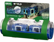 BRIO World Tunnel Box Subway Glow in the Dark, autíčko