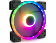 Inter-Tech Argus RS-141 RGB 140x140x25, skříňový ventilátor