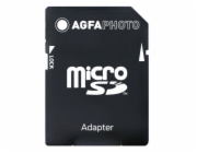 Paměťová karta AgfaPhoto Mobile High Speed 16GB MicroSDHC Class 10 + Adapter