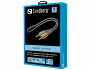 Sandberg 508-67 Headset Converter (mobilní) > PC
