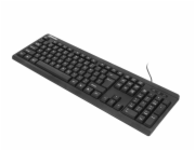 Tellur Basic drátová klávesnice US, USB černá