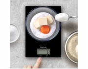 Salter 1170 BKDR Ultra Slim Glass Digital kuchyňská váha černá